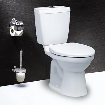 Bàn cầu 2 khối nắp thường CT1325 Bàn cầu 2 khối nắp thường CT1325