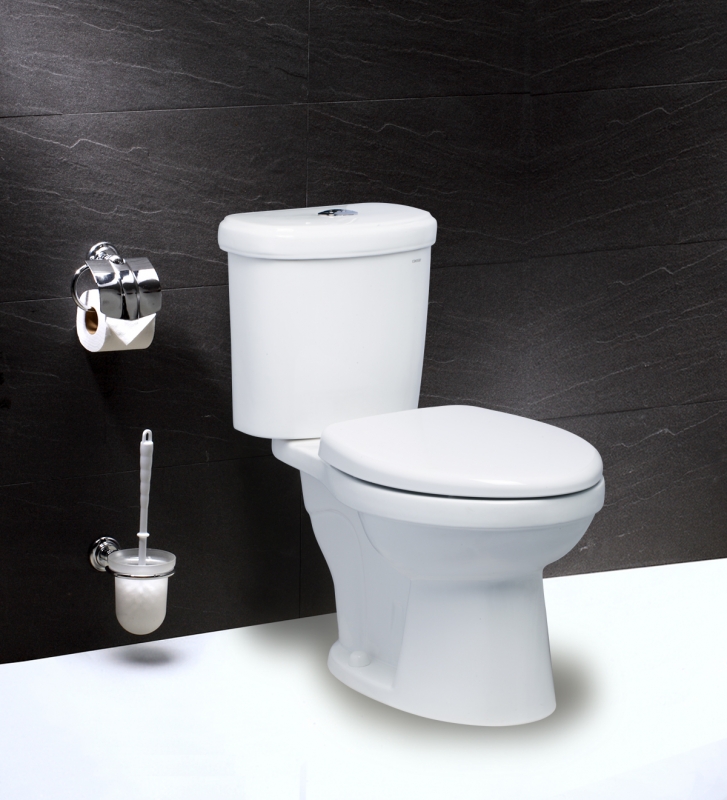 Bàn cầu 2 khối nắp thường CT1338 Bàn cầu 2 khối nắp thường CT1338